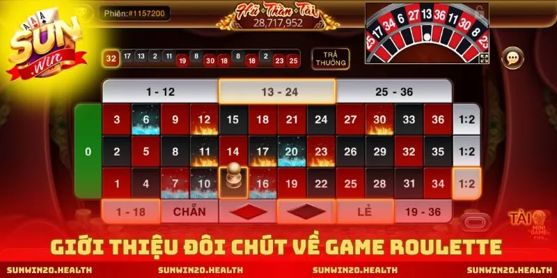 Giới thiệu đôi chút về game Roulette 